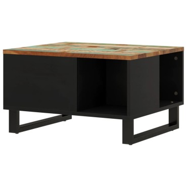 vidaXL Τραπεζάκι Σαλονιού 60x50x35cm από Μασίφ Ανακυκλωμένο Ξύλο 1 τεμ.