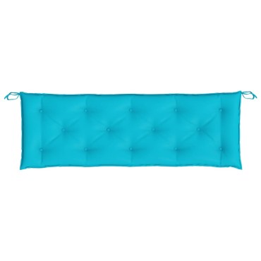 vidaXL Μαξιλάρι Πάγκου Κήπου Τιρκουάζ 150x50x7cm Ύφασμα Oxford