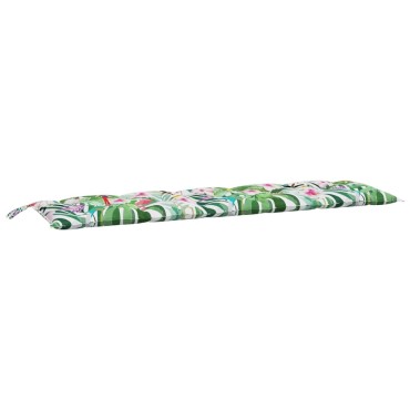 vidaXL Μαξιλάρι Πάγκου Κήπου Πολύχρωμο 180x50x7cm Ύφασμα Oxford