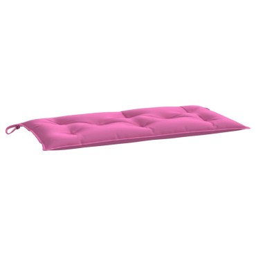 vidaXL Μαξιλάρι Πάγκου Κήπου Ροζ 100x50x7cm Ύφασμα Oxford