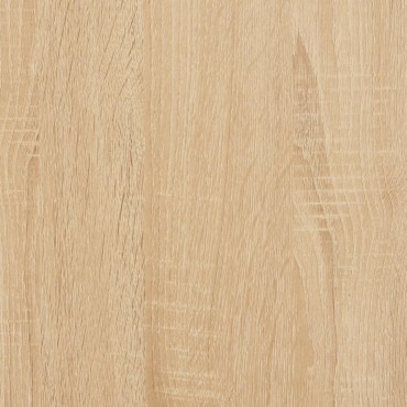 vidaXL Παγκάκι Αποθήκευσης Sonoma Δρυς 42x42x46cm Επεξεργ. Ξύλο 1 τεμ.