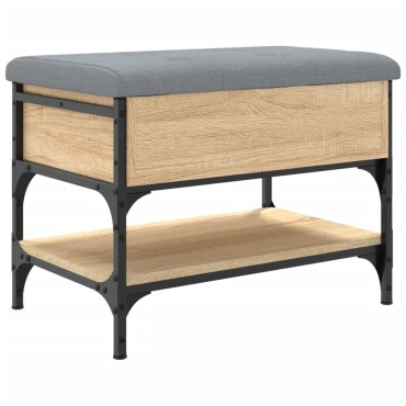 vidaXL Παπουτσοθήκη Sonoma Δρυς 62x42x45cm από Επεξεργασμένο Ξύλο 1 τεμ.