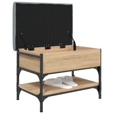 vidaXL Παπουτσοθήκη Sonoma Δρυς 62x42x45cm από Επεξεργασμένο Ξύλο 1 τεμ.