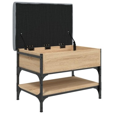 vidaXL Παπουτσοθήκη Sonoma Δρυς 62x42x45cm από Επεξεργασμένο Ξύλο 1 τεμ.