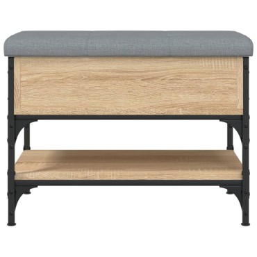 vidaXL Παπουτσοθήκη Sonoma Δρυς 62x42x45cm από Επεξεργασμένο Ξύλο 1 τεμ.