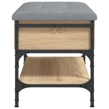 vidaXL Παπουτσοθήκη Sonoma Δρυς 62x42x45cm από Επεξεργασμένο Ξύλο 1 τεμ.