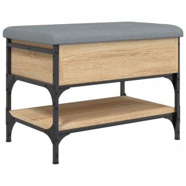 vidaXL Παπουτσοθήκη Sonoma Δρυς 62x42x45cm από Επεξεργασμένο Ξύλο 1 τεμ.