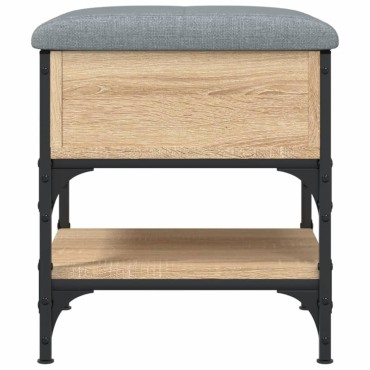 vidaXL Παπουτσοθήκη Sonoma Δρυς 42x42x45cm από Επεξεργασμένο Ξύλο 1 τεμ.