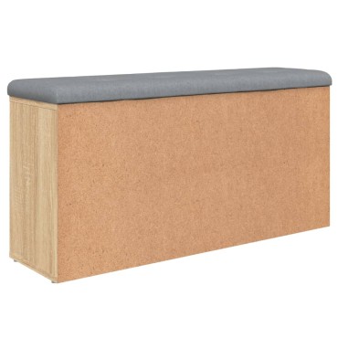 vidaXL Παπουτσοθήκη Sonoma Δρυς 102x32x50cm από Επεξεργασμένο Ξύλο 1 τεμ.