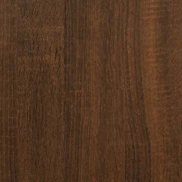 vidaXL Παπουτσοθήκη Καφέ Δρυς 82x42x45cm από Επεξεργασμένο Ξύλο 1 τεμ.
