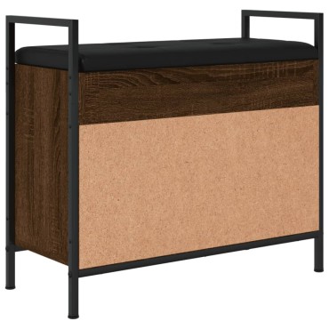 vidaXL Παπουτσοθήκη Καφέ Δρυς 65,5x32x57,5cm από Επεξεργασμένο Ξύλο 1 τεμ.