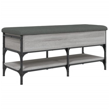 vidaXL Παπουτσοθήκη Γκρι Sonoma 102x42x45cm από Επεξεργασμένο Ξύλο 1 τεμ.