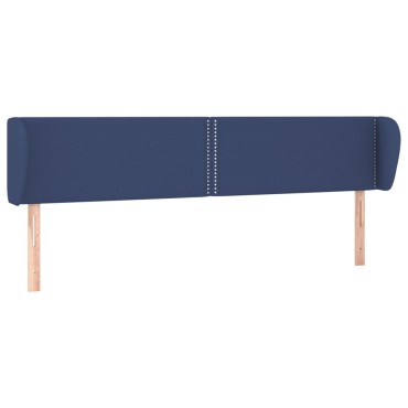 vidaXL Κεφαλάρι με Πτερύγια Μπλε 163x23x78/88cm Υφασμάτινο 1 τεμ.