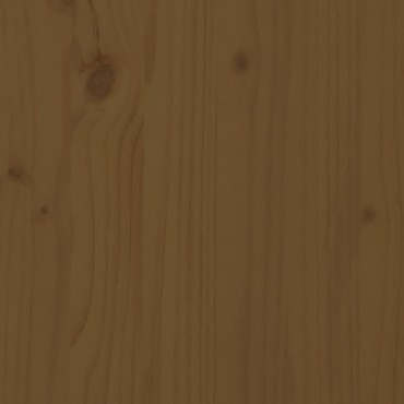 vidaXL Καναπές Κήπου Μεσαίος Μελί 120x80cm από Μασίφ Ξύλο Πεύκου 1 τεμ. Γωνιακός