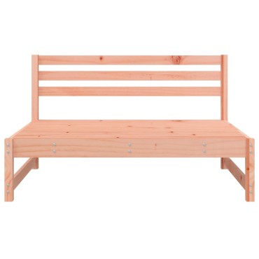 vidaXL Καναπές Κήπου Μεσαίος 120x80cm από Μασίφ Ξύλο Ψευδοτσούγκας 1 τεμ. Γωνιακός