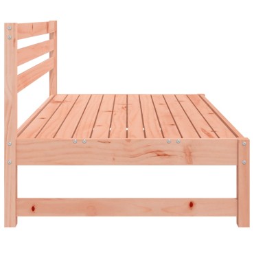vidaXL Καναπές Κήπου Μεσαίος 120x80cm από Μασίφ Ξύλο Ψευδοτσούγκας 1 τεμ. Γωνιακός