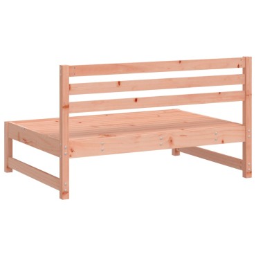 vidaXL Καναπές Κήπου Μεσαίος 120x80cm από Μασίφ Ξύλο Ψευδοτσούγκας 1 τεμ. Γωνιακός