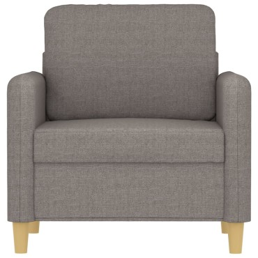 vidaXL Πολυθρόνα Taupe Υφασμάτινη 78x77x80cm 1 τεμ. Γωνιακός