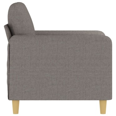 vidaXL Πολυθρόνα Taupe Υφασμάτινη 78x77x80cm 1 τεμ. Γωνιακός