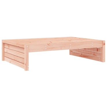 vidaXL Υποπόδιο Κήπου 120x80cm από Μασίφ Ξύλο Ψευδοτσούγκας 1 τεμ. Γωνιακός