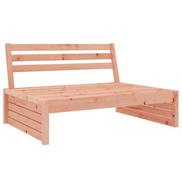 vidaXL Καναπές Κήπου Μεσαίος 120x80cm από Μασίφ Ξύλο Ψευδοτσούγκας 1 τεμ. Γωνιακός