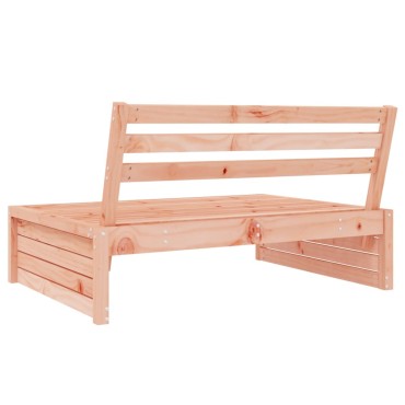 vidaXL Καναπές Κήπου Μεσαίος 120x80cm από Μασίφ Ξύλο Ψευδοτσούγκας 1 τεμ. Γωνιακός