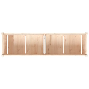 vidaXL Ζαρντινιέρα 180 x 50 x 50 εκ. από Μασίφ Ξύλο Πεύκου