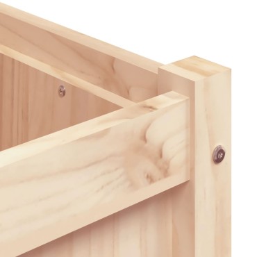 vidaXL Ζαρντινιέρα 180 x 50 x 50 εκ. από Μασίφ Ξύλο Πεύκου