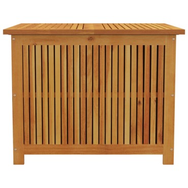 vidaXL Μπαούλο Αποθήκευσης Κήπου 75x75x58 κ. από Μασίφ Ξύλο Ακακίας 75x75x58cm 1 τεμ.
