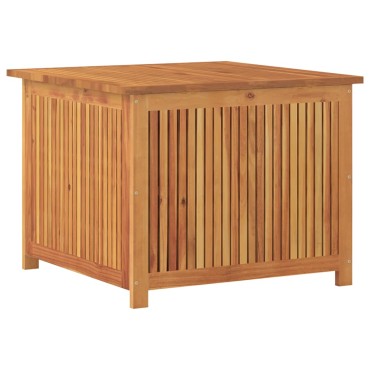 vidaXL Μπαούλο Αποθήκευσης Κήπου 75x75x58 κ. από Μασίφ Ξύλο Ακακίας 75x75x58cm 1 τεμ.
