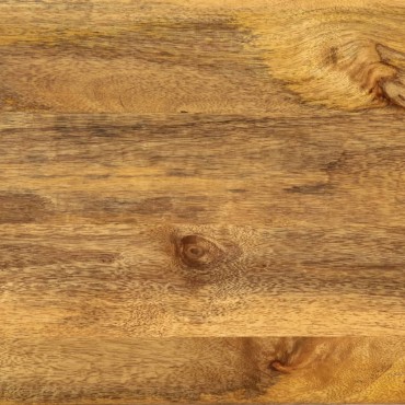 vidaXL Τραπέζι Κονσόλα 110x40x76cm από Μασίφ Ξύλο Μάνγκο/Σίδερο 1 τεμ.