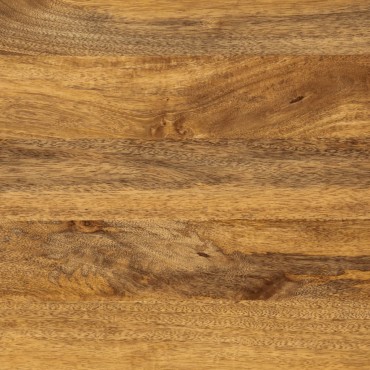 vidaXL Τραπεζάκι Σαλονιού 110x50x40cm Μασίφ Ξύλο Μάνγκο & Σίδερο 1 τεμ.