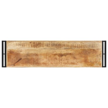 vidaXL Τραπέζι Κονσόλα 120x30x75cm από Ακατέργαστο Ξύλο Μάνγκο 1 τεμ.
