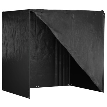 vidaXL Καλύμματα Κούνιας 12 Κρίκοι 2 τεμ. 220x177x220cm Πολυαιθ.