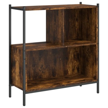 vidaXL Βιβλιοθήκη Καπνιστή Δρυς 72x28x77,5cm από Επεξεργασμένο Ξύλο 1 τεμ.