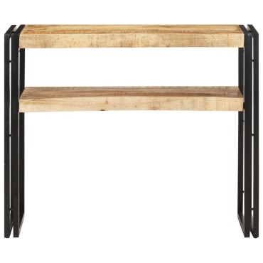 vidaXL Τραπέζι Κονσόλα 90x30x75cm από Μασίφ Ξύλο Μάνγκο 1 τεμ.