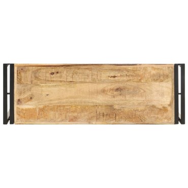 vidaXL Τραπέζι Κονσόλα 90x30x75cm από Μασίφ Ξύλο Μάνγκο 1 τεμ.
