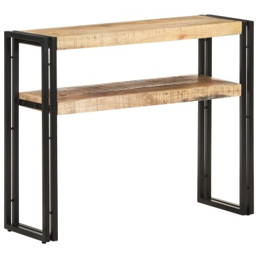 vidaXL Τραπέζι Κονσόλα 90x30x75cm από Μασίφ Ξύλο Μάνγκο 1 τεμ.