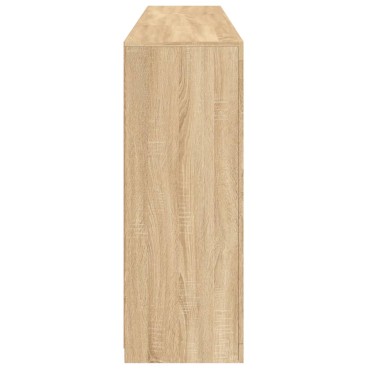 vidaXL Μπουφές με Φώτα LED Sonoma Δρυς 181,5x37x100cm 1 τεμ.