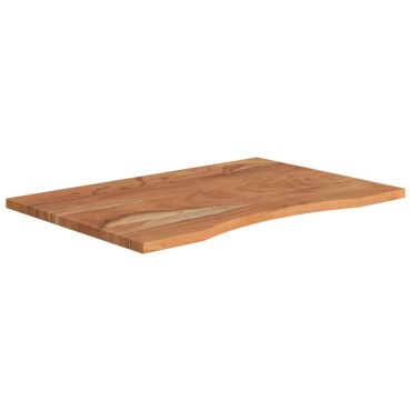 vidaXL Επιφάνεια Γραφείου Ορθογώνια 80x60x2,5cm Μασίφ Ξύλο Ακακίας