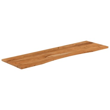 vidaXL Επιφάνεια Γραφείου Ορθογώνια 140x50x2,5cm Μασίφ Ξύλο Ακακίας