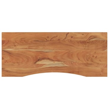 vidaXL Επιφάνεια Γραφείου Ορθογώνια 110x50x2,5cm Μασίφ Ξύλο Ακακίας