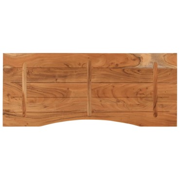 vidaXL Επιφάνεια Γραφείου Ορθογώνια 110x50x2,5cm Μασίφ Ξύλο Ακακίας
