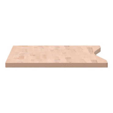 VidaXL Επιφάνεια Εργασίας 110x(50-55)x2,5 εκ. από Μασίφ Ξύλο Οξιάς
