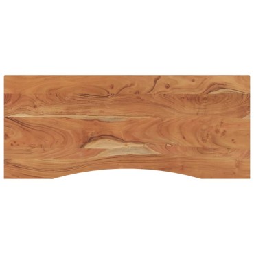 vidaXL Επιφάνεια Γραφείου Ορθογώνια 120x50x2,5cm Μασίφ Ξύλο Ακακίας