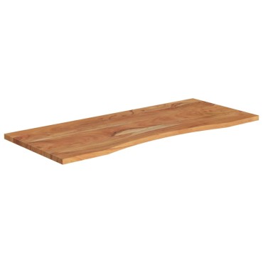 vidaXL Επιφάνεια Γραφείου Ορθογώνια 120x50x2,5cm Μασίφ Ξύλο Ακακίας