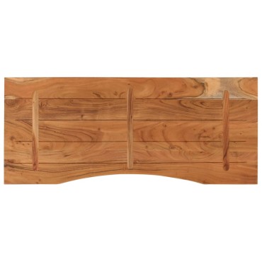 vidaXL Επιφάνεια Γραφείου Ορθογώνια 120x50x2,5cm Μασίφ Ξύλο Ακακίας