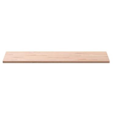vidaXL Πάγκος Μπάνιου 80 x 40 x 1,5 εκ. από Μασίφ Ξύλο Οξιάς