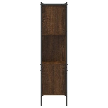 vidaXL Βιβλιοθήκη Καφέ Δρυς72x28x109cm από Επεξεργασμένο Ξύλο 1 τεμ.