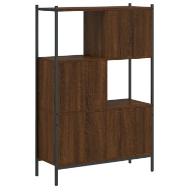 vidaXL Βιβλιοθήκη Καφέ Δρυς72x28x109cm από Επεξεργασμένο Ξύλο 1 τεμ.